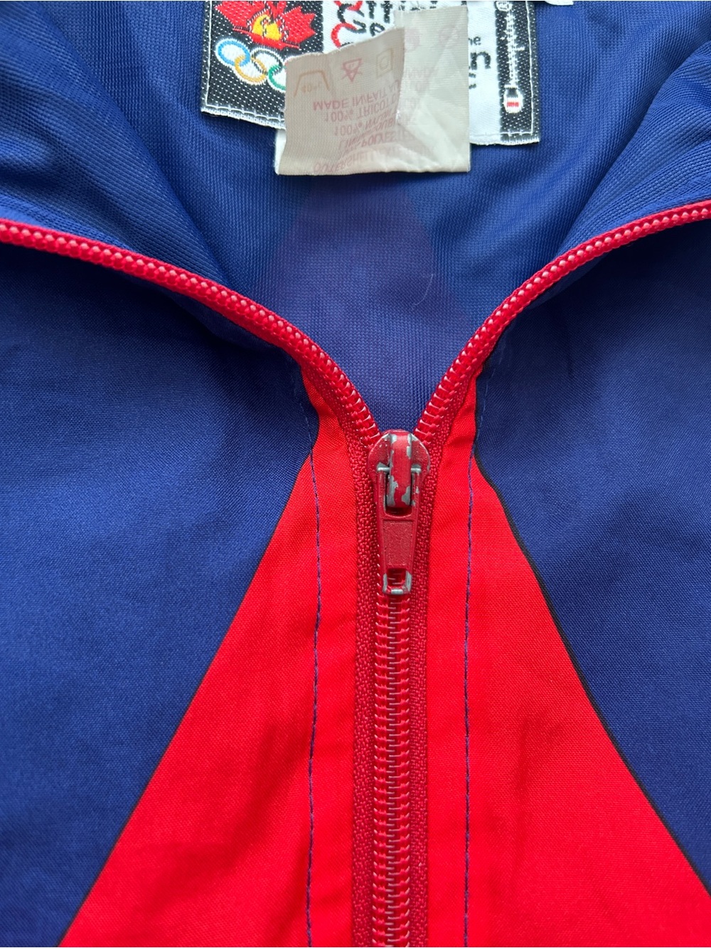 Vintage 1996 Champion Team Canada Olympic Windbreaker Jacket XL - Picture 8 of 13